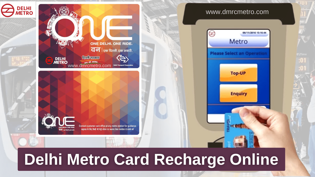 Delhi Metro Card Recharge Online