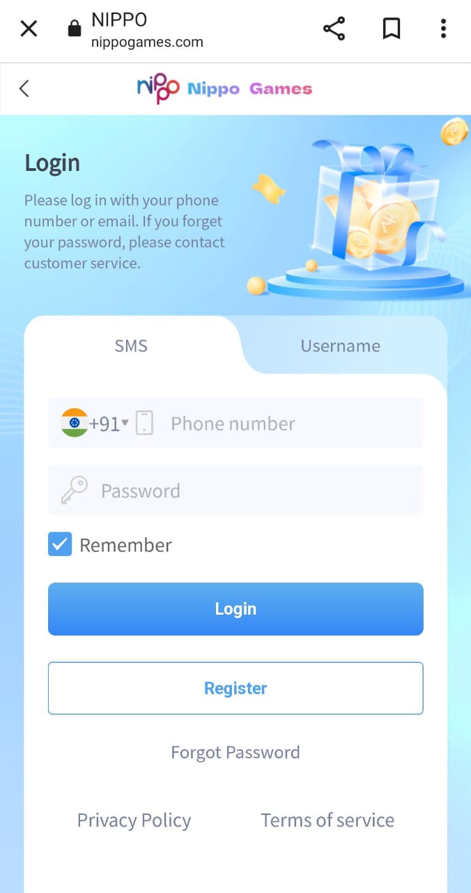 Nippo Games App