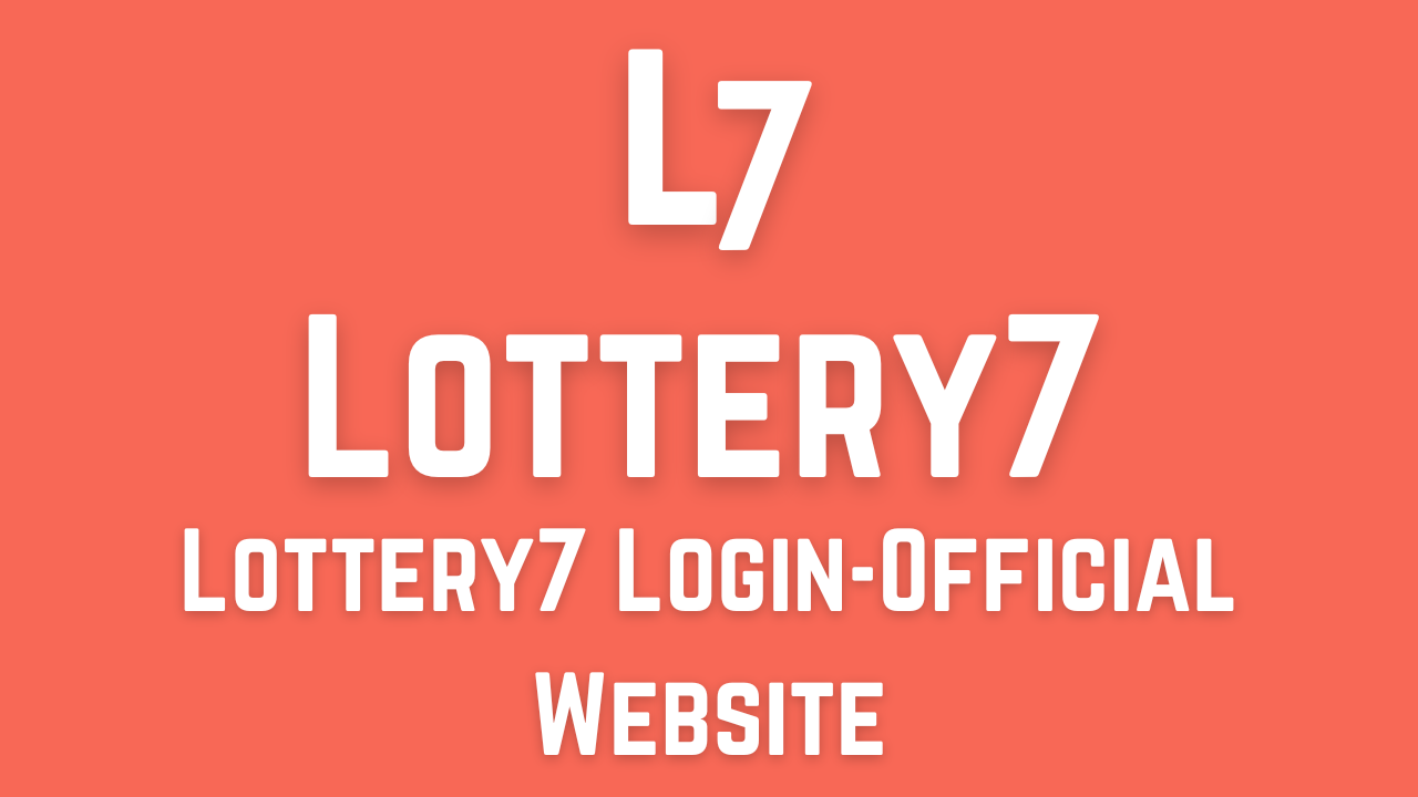 Lottery7 Login